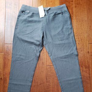 NWT FIGS Castelar Graphite Grey Scrub Pants size Medium